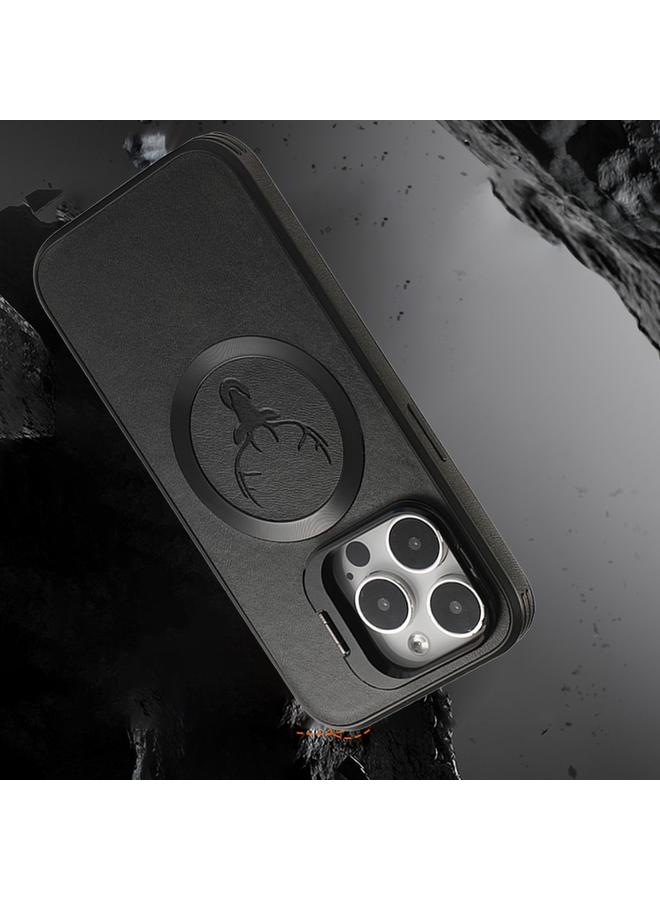 Zaboon Case For iPhone 12 Elk Lens Holder Magsafe Shockproof Phone Case - Image 5