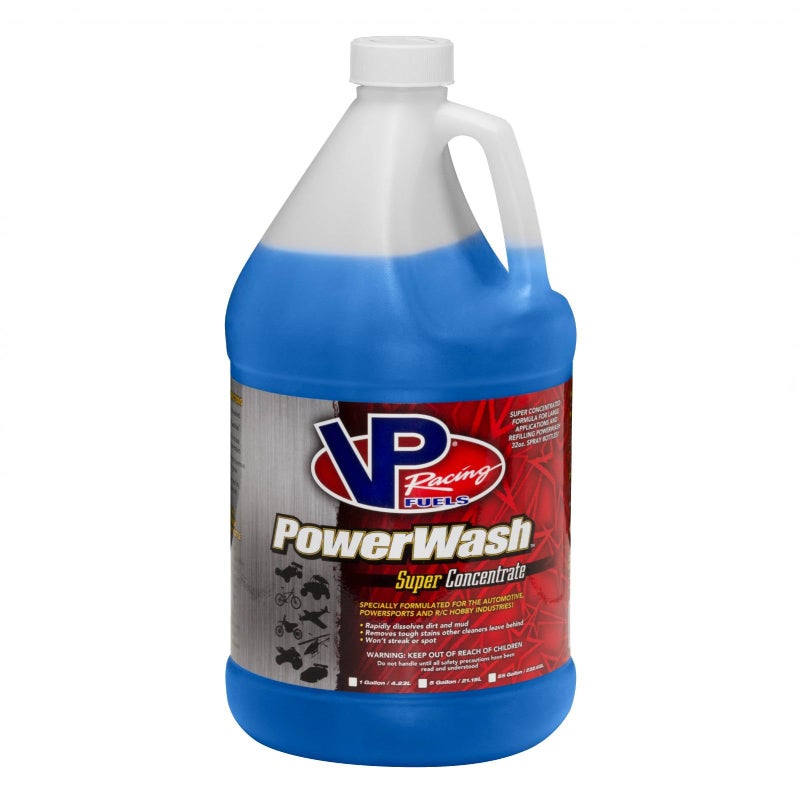 VP Racing Fuels M10011 PowerWash Super Concentrate Removes Tough Stains Designed for Automotive Powersports and RC Hobby Applications Gallon