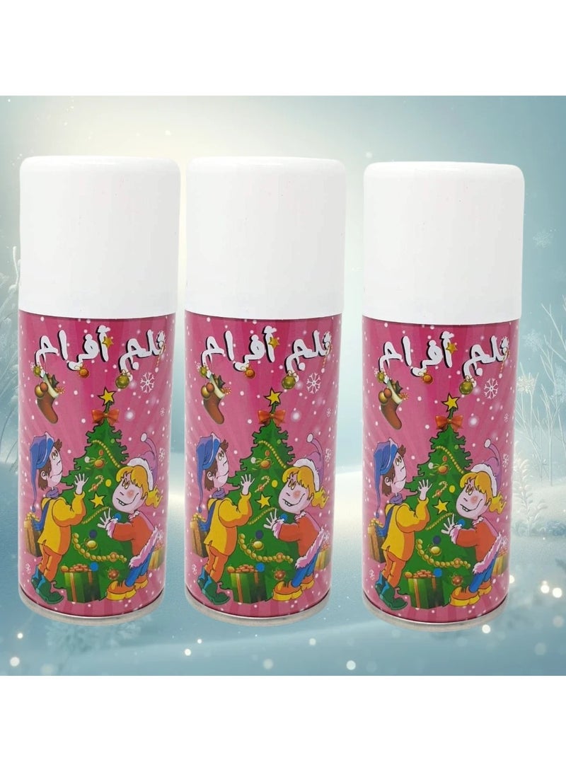 Party Snow Foam Spray 3pcs