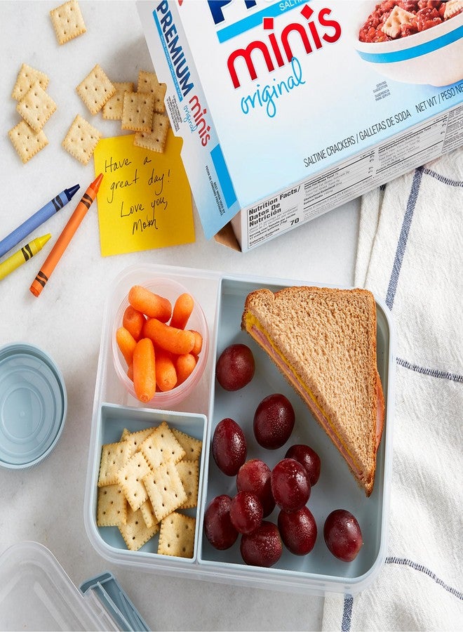 Premium Original Mini Saltine Crackers, Lunch Snacks, 11 oz - Image 4