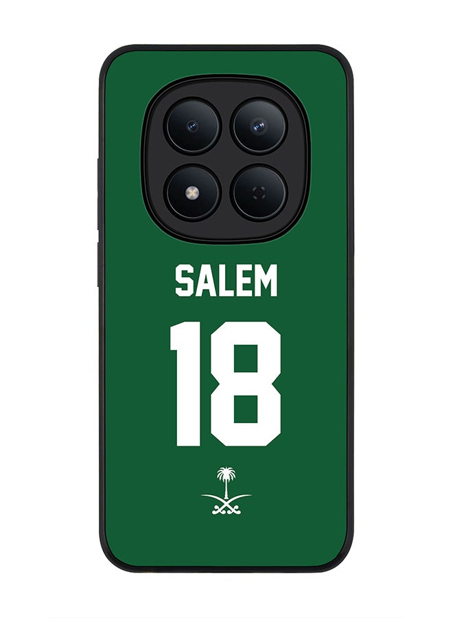 For Xiaomi Redmi Note 15 Pro 5G Case,Slim fit Camera Protection, Shockproof Thin Phone cover  - Football - Saudi Arabia,  Salem