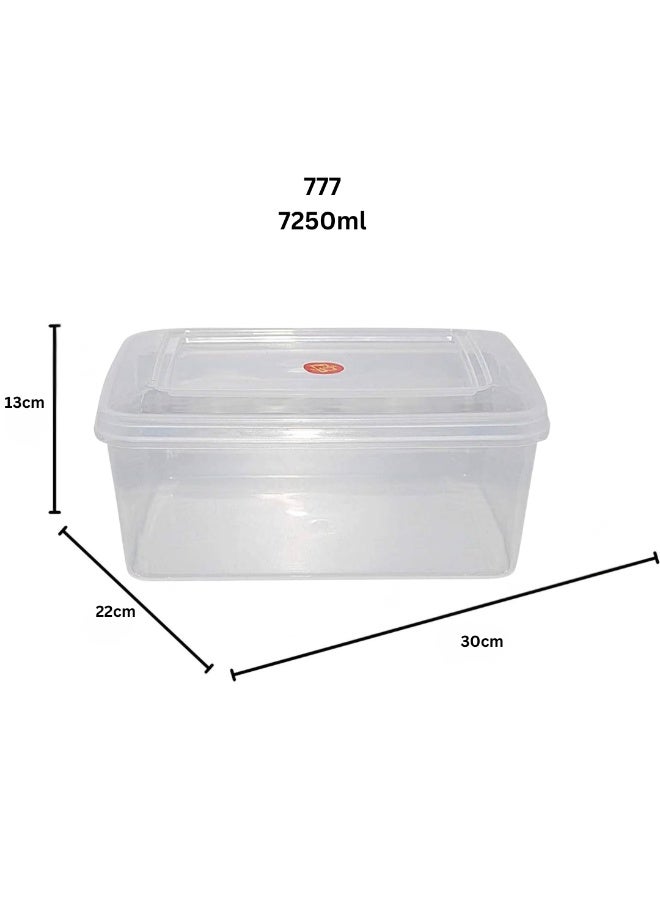 NAKODA Deluxe Plastic Storage Container Set – 12 Pieces | Airtight Dates Storage Containers | BPA-Free Food Storage Boxes | Keeps Dates Fresh | Multipurpose Kitchen Organizer-777 - Image 3