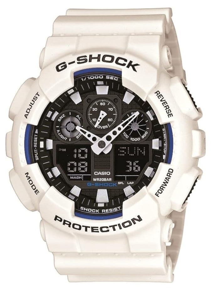 CASIO Casio Men's GA-100B-7A Series G-Shock Quartz 200M WR Shock Resistant Watch  - Image 1