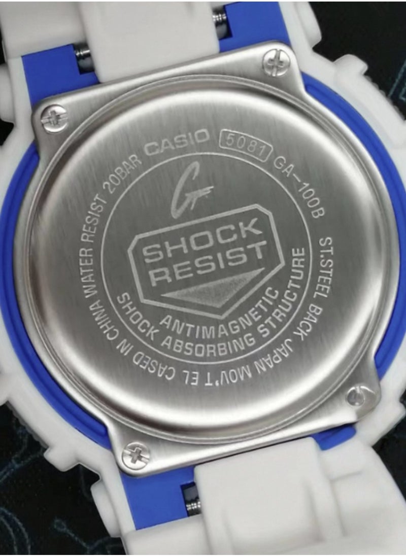 CASIO Casio Men's GA-100B-7A Series G-Shock Quartz 200M WR Shock Resistant Watch  - Image 3