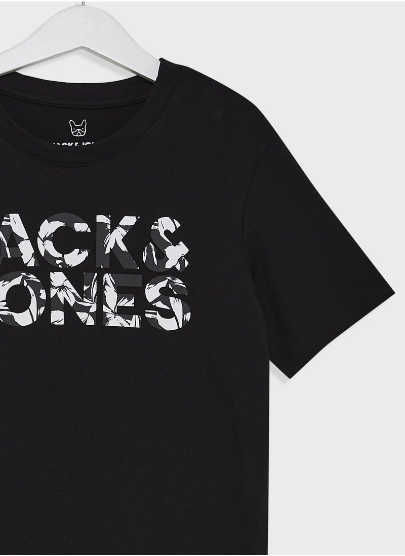 Jack & Jones Junior - Youth Logo T-Shirt - Image 1