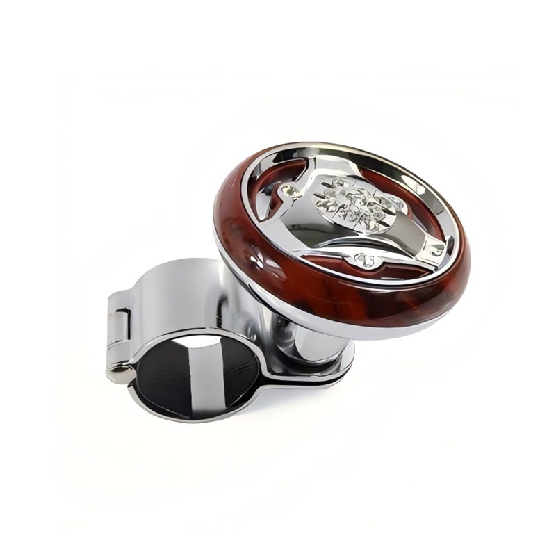 Opuweiy Steering Wheel Knob Universal Power Ball Spinner Knob with Smooth Ball Bearing for Easy Steering Assist and Control Compatible with Most Vehicles Peachblow - Image 3