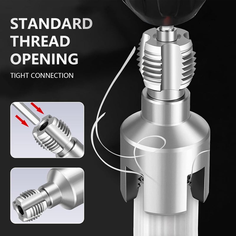 Pipe Threader for Electric Drill | Quick Setup Gadgets,Internal External Pipe Threading Tool | for Plumbers Professionals Technicians Homeowners Commercial Building - Image 5
