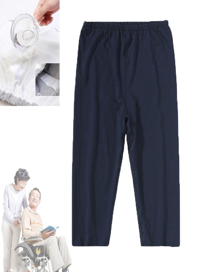 Yodilala TPU Incontinence Care Trousers, Washable Elastic Adjustable Patient Care Trousers, Ideal for Bedridden Patients, Elderly, Mobility Impaired, Women on Periods (Blue, M - Image 1