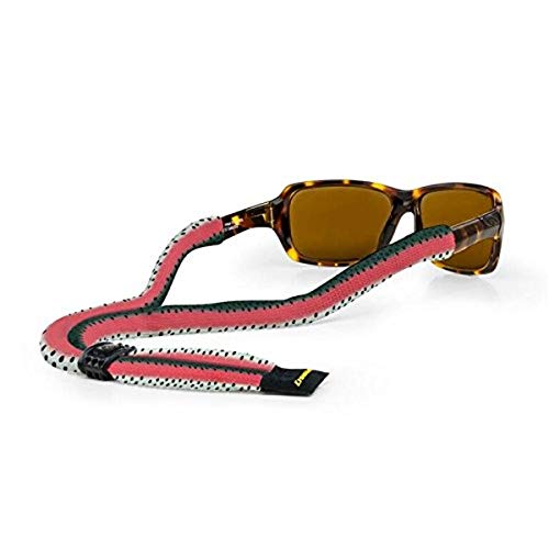 Croakies Suiters Glasses Strap, Fish Print Rainbow Trout, 28" x 1/2" - Image 3
