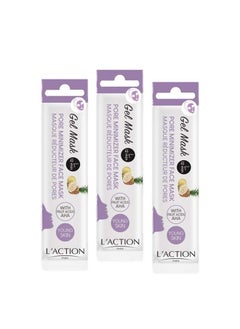L'Action Paris Pore Minimizer Face Mask Trio  - Image 1