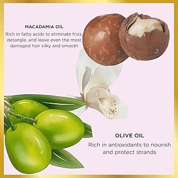 HASK Macadamia Moisturizing Oil Shampoo for all hair types colour safe glutenfree sulfatefree parabenfree 1 355mL Bottle - Image 3