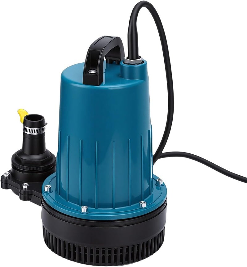 Bewinner Cordless Submersible Pump 1003 GPH Fit for BL1850 Battery, Portable Water Transfer Pump for Pool Hot Tub Drain, 550W 12m Head Battery Powered Submersible for Portable Sewage - Image 4