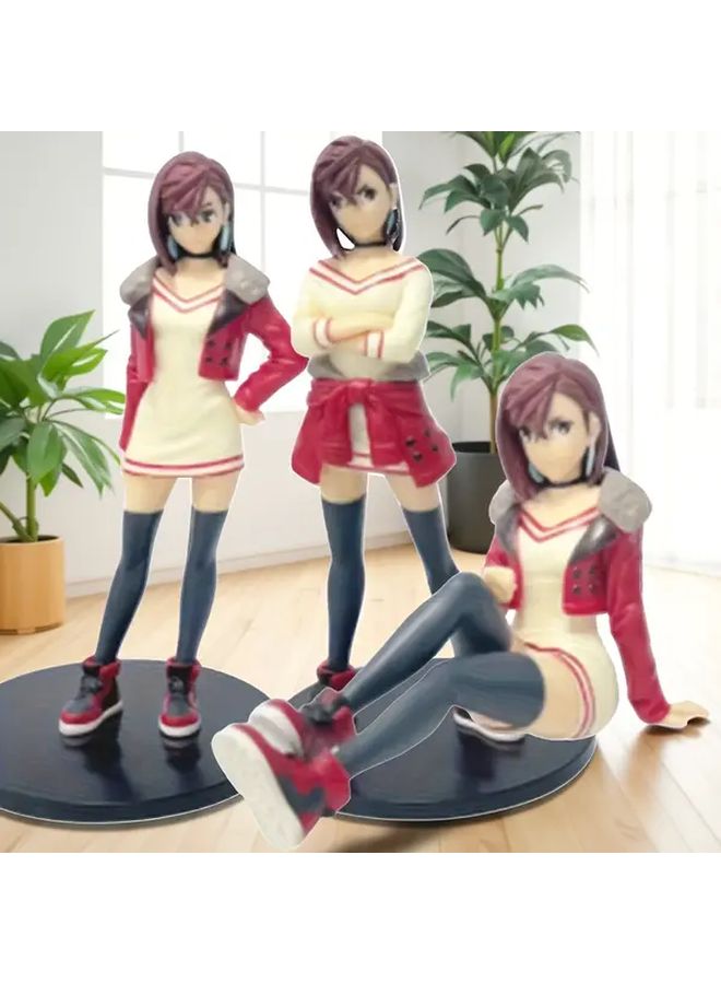 Sitting Position Anime Character Figure Collectible Model Toy PVC Ideal Gift - Image 2