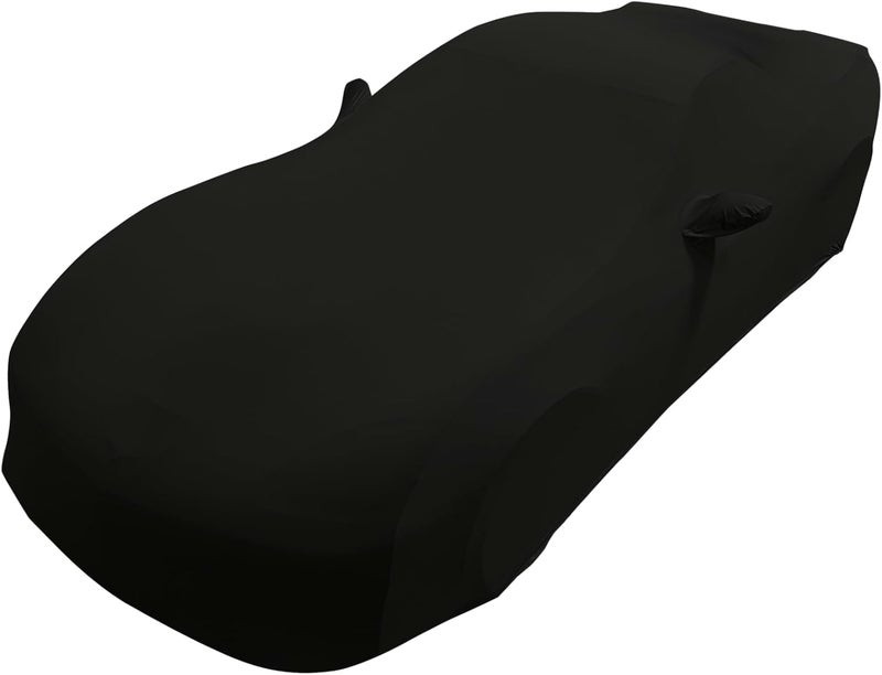 SR1 Performance Ultraguard Stretch Satin Indoor Car Cover for 2005-2013 C6 Corvette - Black - Image 4
