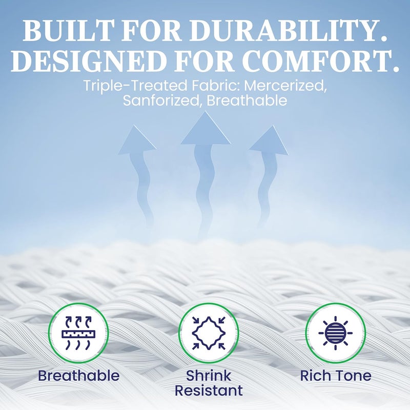 DR Instruments DR Uniforms Cotton Lab Coat - Unisex White Long Coat for Students and Doctors - Image 2