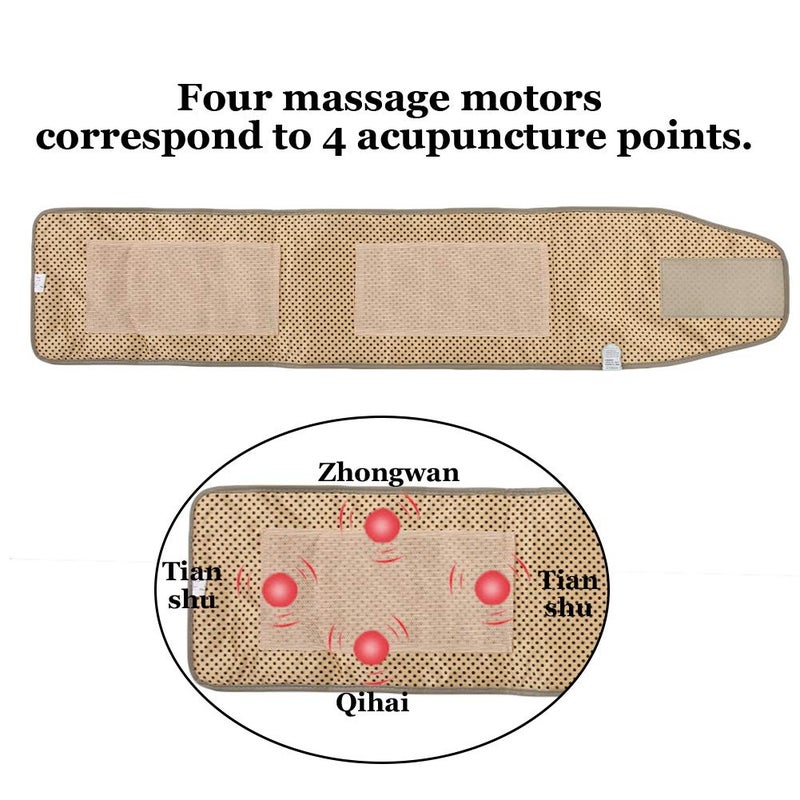 comfrt Waist Trimmer Belt, Hot Compress Far Infrared Heating Slimming Belt Vibrating Weight Loss Massager Fitness Device, Slimmer Kit, Sweat Wrap, Back and Lumbar Support, Best Abdominal Trainer(US) - Image 5