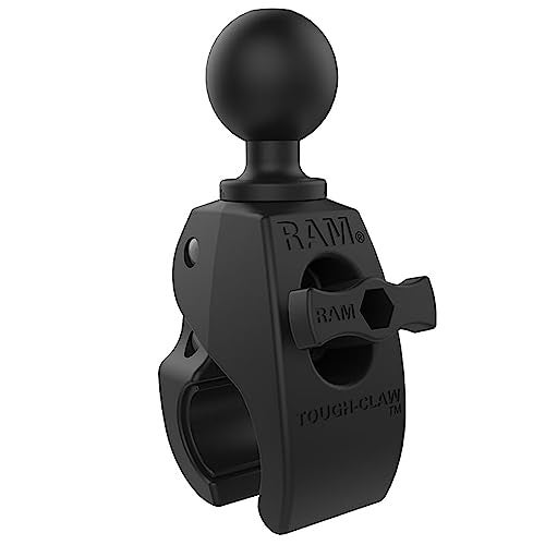 RAM Mounts RAP-404U Tough-Claw Medium Clamp Ball Base with C Size 1.5" Ball for Rails 1" to 1.6" - Image 1
