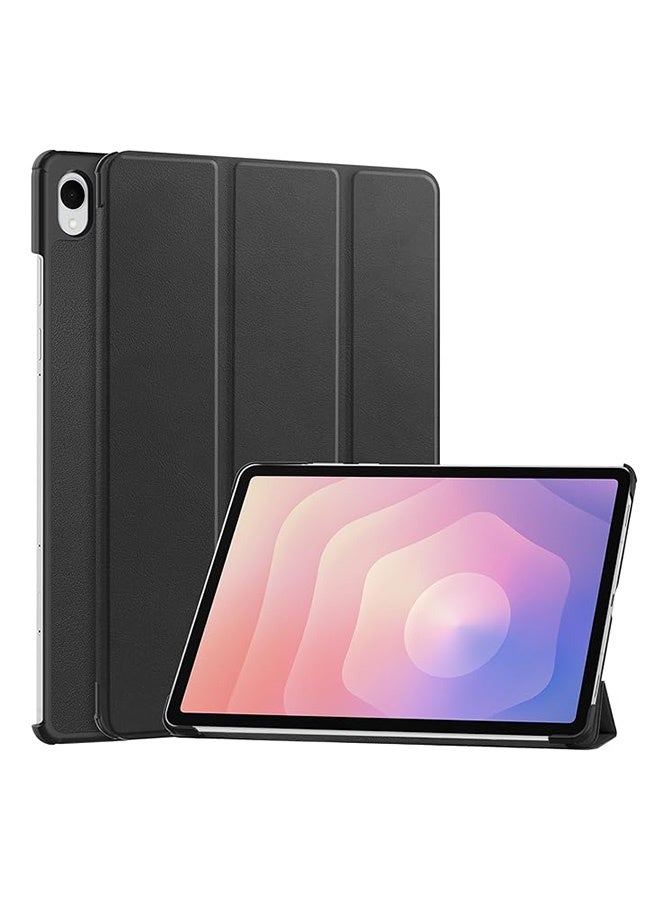 Case for Samsung Galaxy Tab S11 5G 11in, Anti-Fingerprints, Anti-Fall Drop Protection, Auto Sleep/Wake, Slim Stand Hard Back Shell Cover Case (Black) - Image 1