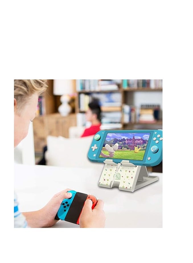 PlayerStand for Nintendo Switch, Steam Deck, Switch OLED, Switch Lite,  Theme Angle Adjustable Holder, Portable Foldable Non-Slip Bracket-black  - Image 2