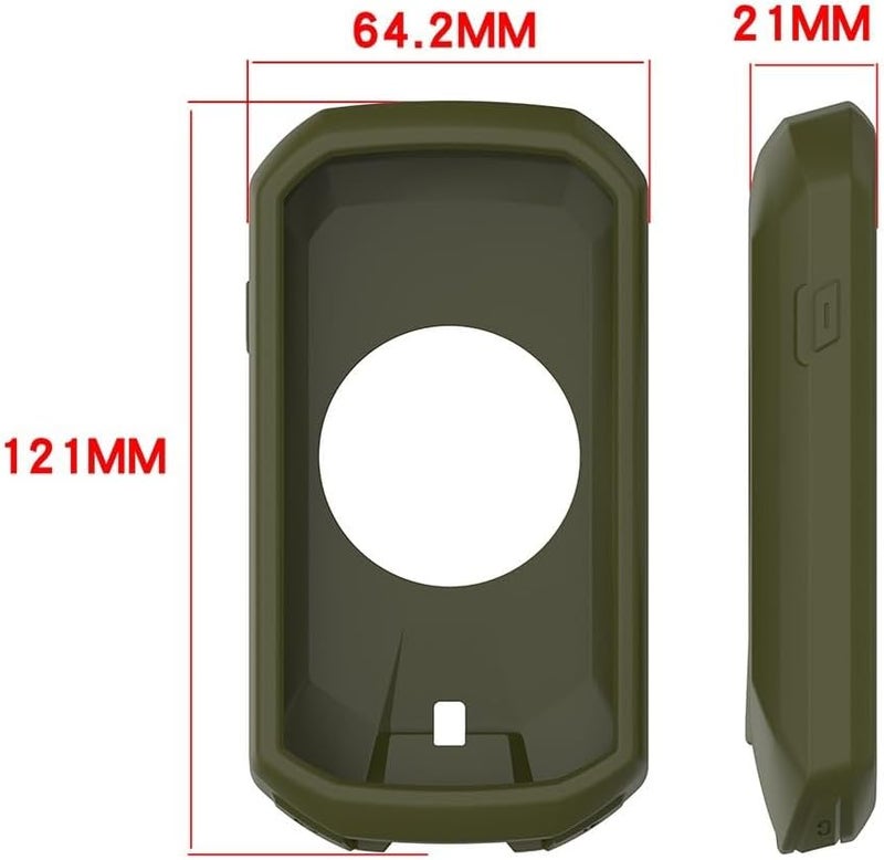 Garmin Edge 1050 Lightweight Flexible Silicone Case Cover Green - Image 5
