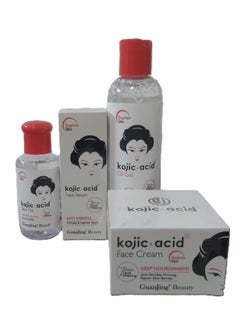 kojic Acid Skin Care Moisturizing And Anti Aging And Lighten Spots 4 Piece Set - pzsku/Z6E71B7FCAF1C37097E6EZ/45/_/1740598023/ba30e395-4ebf-43e0-a5bd-cc54005b8a96