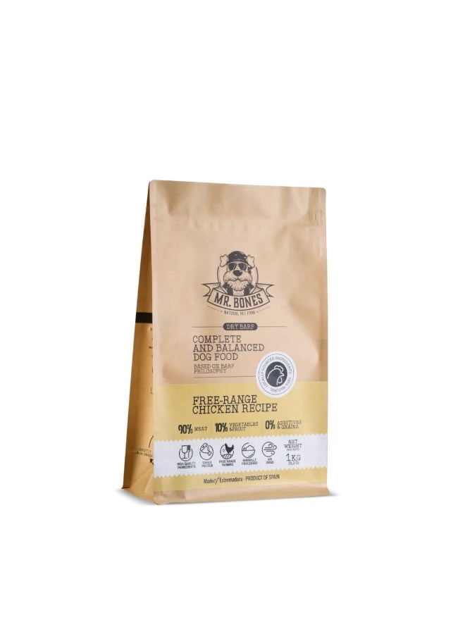 Mr. Bones Dry BARF Free Range Chicken BARF - Natural Grain-Free Dog Food - Image 1