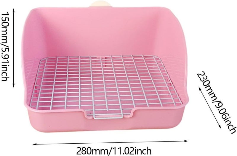 Global light sturdy raw material for Cage Cage Toilet Bedding Box Anti Splashing Corner Litter Toilet for Guinea Pigs Small Animals, Pink Multi-purpose fine material Pop-area nearby warehouse Liquid tight joint Market demand focused build Transit damage minimized design Safe approved storage space Replaceable parts Wide daily application Climate adapted upgraded quality Organized shipment arrange High precision lightweight material Fade proof Local market compliant trusted quality Batch uniform stable quality Affordable fast purchase options Global flexible sizing options Precision made Elegant appearance General purpose premium build Global upgraded practical design Global mainstream design picks All-item unified delivery Shop & home all-space compatible Ready order processing - Image 2
