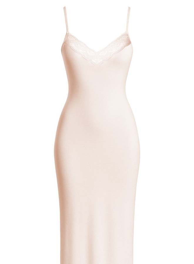 Dahab Cotton Plain Spaghetti Straps Full Slip For Womenimon - Image 2