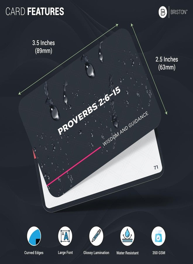 Briston Thrive: Bible Discussion Questions for One on One, Couples, Families and Church Small & Youth Groups - Christian Biblical Study Flash Card Deck for Personal, Denomination & Catholic Ministries - Image 3