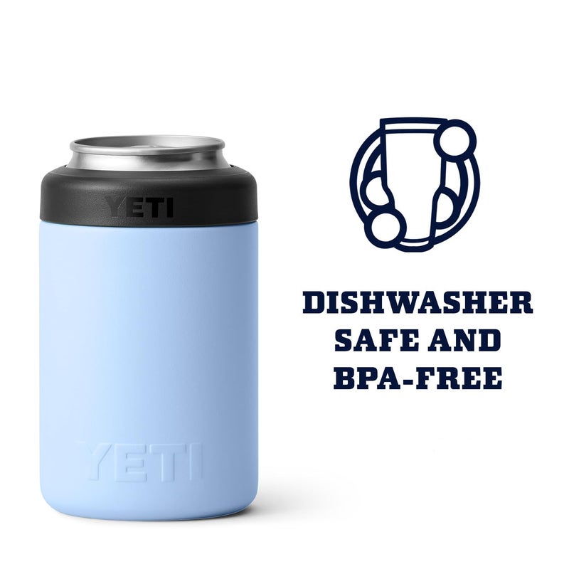 YETI Rambler 12 oz. Colster Can Insulator for Standard Size Cans  Big Sky Blue (NO CAN INSERT) - Image 5