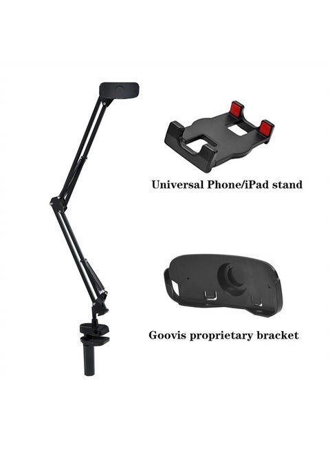 Universal Phone Stand Holder,Lazy Pad Bracket, G2 Cinema Headset Holder,Cell Phone Mount Flexible Clip Fit for Desk/Bed/Sofa/Meeting Room (Support 4.5-9 Inch Cell Phone,Tables, VR Headse