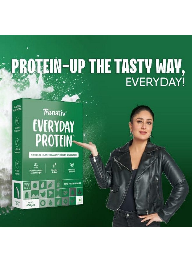 Trunativ Everyday Plant Protein | 13.5G Protein | Soy, Pea & Brown Rice Protein | Keto Friendly | Family Nutrition | Vegan | Cookable Protein | Cook-Bake-Blend | Add To Your Daily Meals L 900G  - Image 3