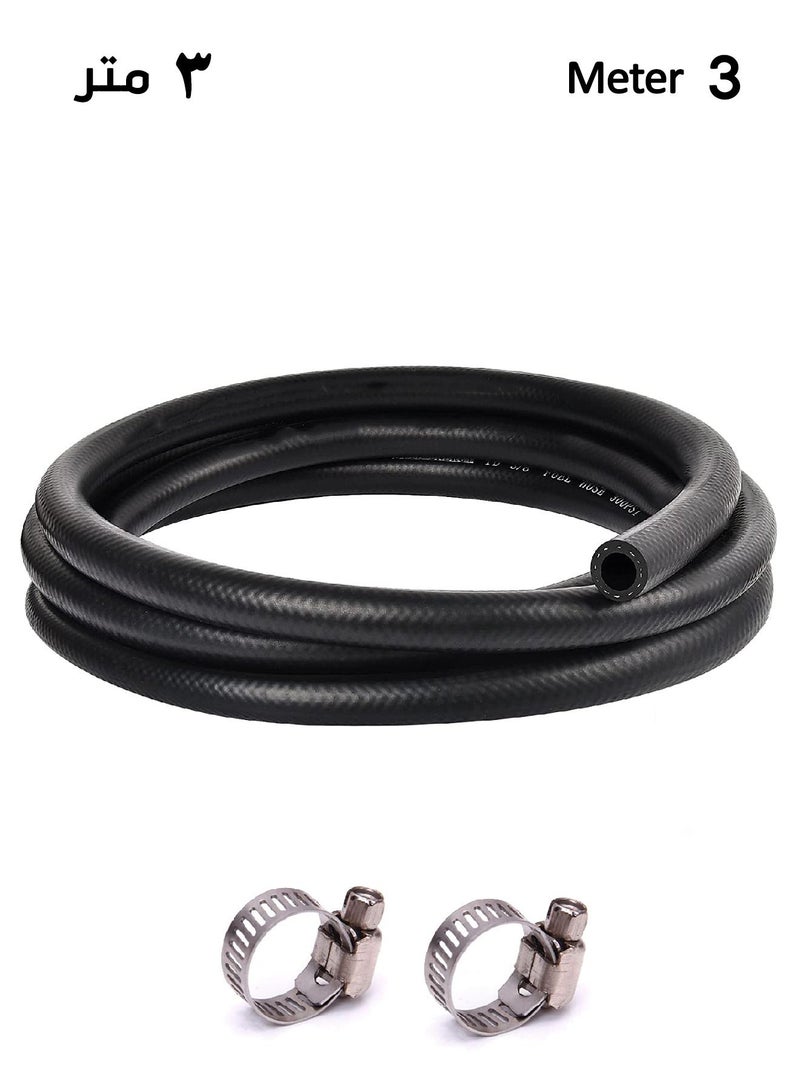 Elegant Home 3 Meter Gas Hose with Leak-Proof Seals - Image 1