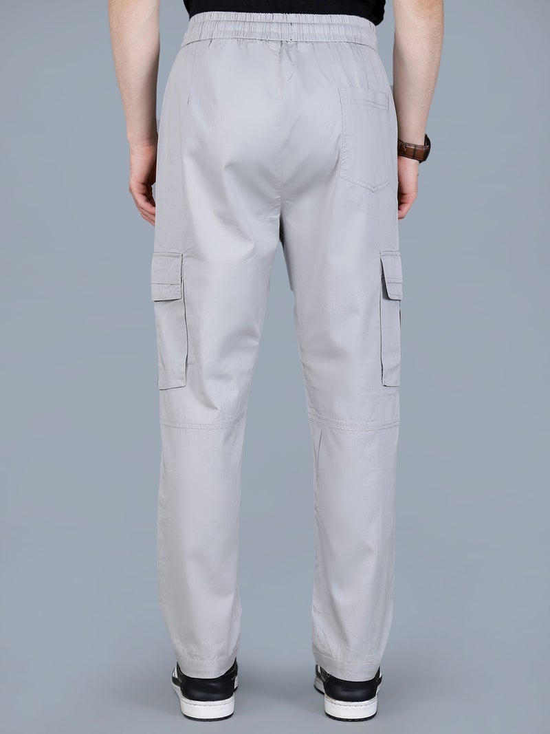 فورت كولينز بنطلون كارجو رجالي سادة مع رباط - Image 5