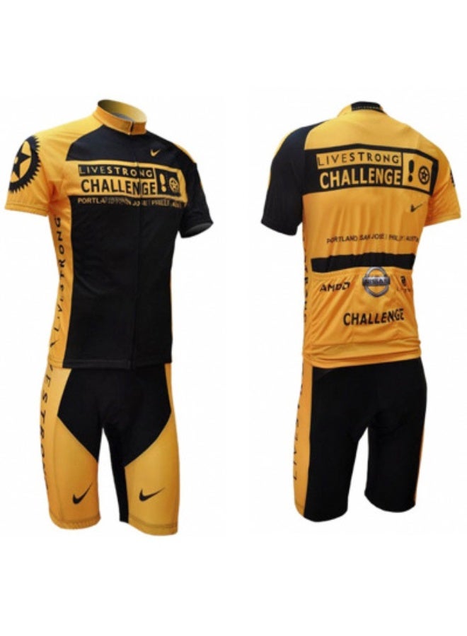 KUYING Summer Short Sleeved Cycling Suit Set  - Image 1