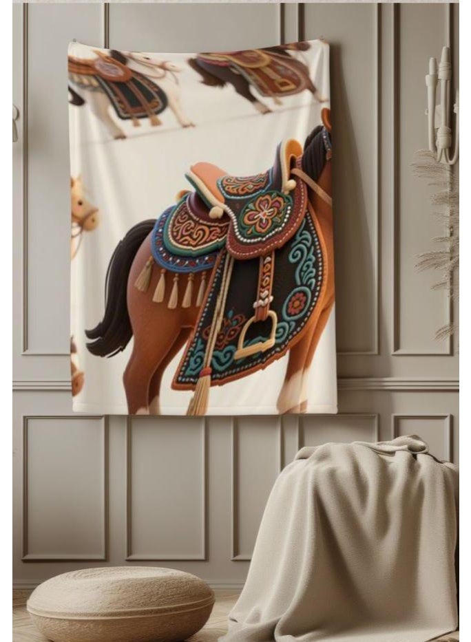 general Baby and children's cartoon flannel thin blanket (warm and comfortable, suitable for sleep, game use) 70cm*100cm - Image 3