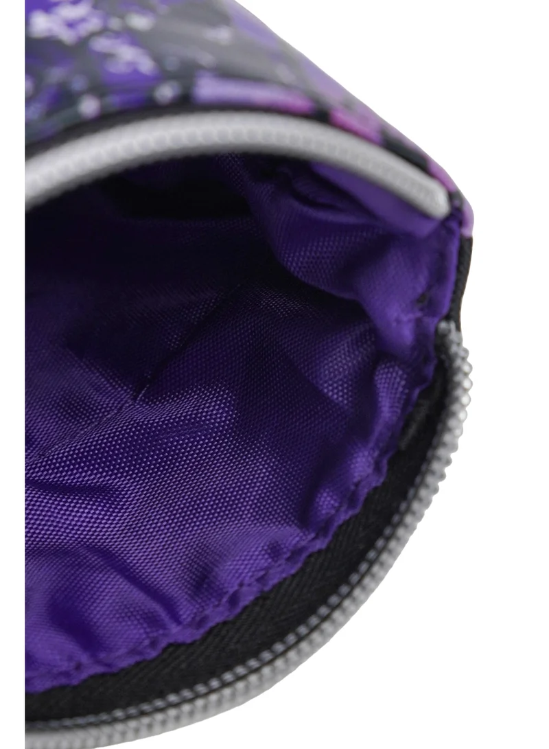 Sanrio purple Sanrio Kuromi Toddler Pencil Case | Pop-Up Standing Pencil Pouch for Kids | Cute Kuromi School Stationery Organizer | Portable Zipper Pencil Holder for School & Travel for Women | Best Price UAE