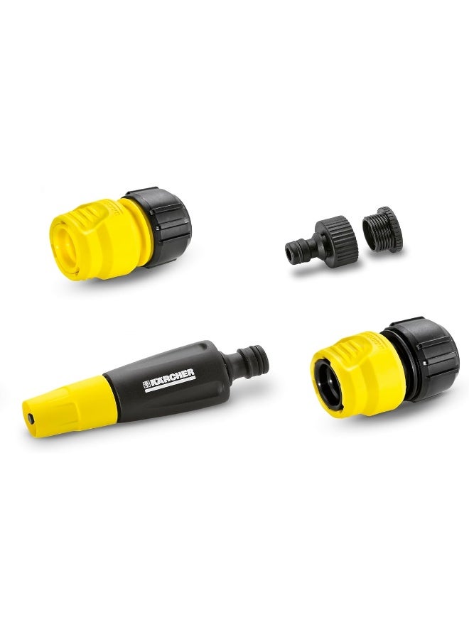 Karcher Hose Set With Hose Hanger 1/2" - 15m Yellow & Black - Image 4