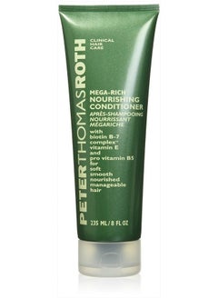 Mega-Rich Nourishing Conditioner, Biotin B-7 Complex Conditioner for Softer, Smoother, Healthier-Looking Hair, 8.5 Fl Oz (Pack of 1)