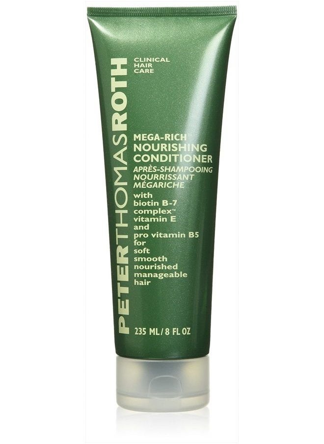 PETER THOMAS ROTH - Mega-Rich Nourishing Conditioner, Biotin B-7 Complex Conditioner for Softer, Smoother, Healthier-Looking Hair, 8.5 Fl Oz (Pack of 1) - Image 1