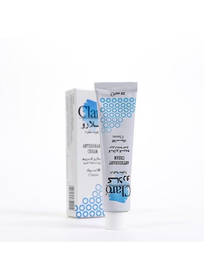 Claro Classic Deodorant Cream 20ml - Image 1