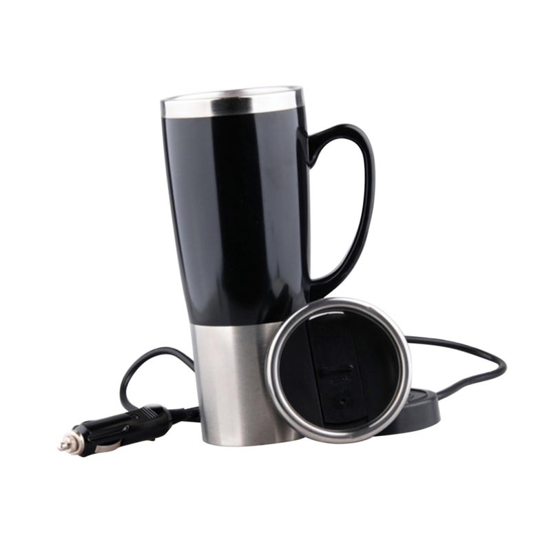 12V Portable Electric Car Kettle For Tea And Coffee Travel Essential 500ml - Image 2