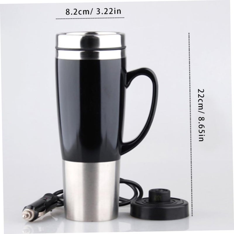 12V Portable Electric Car Kettle For Tea And Coffee Travel Essential 500ml - Image 3