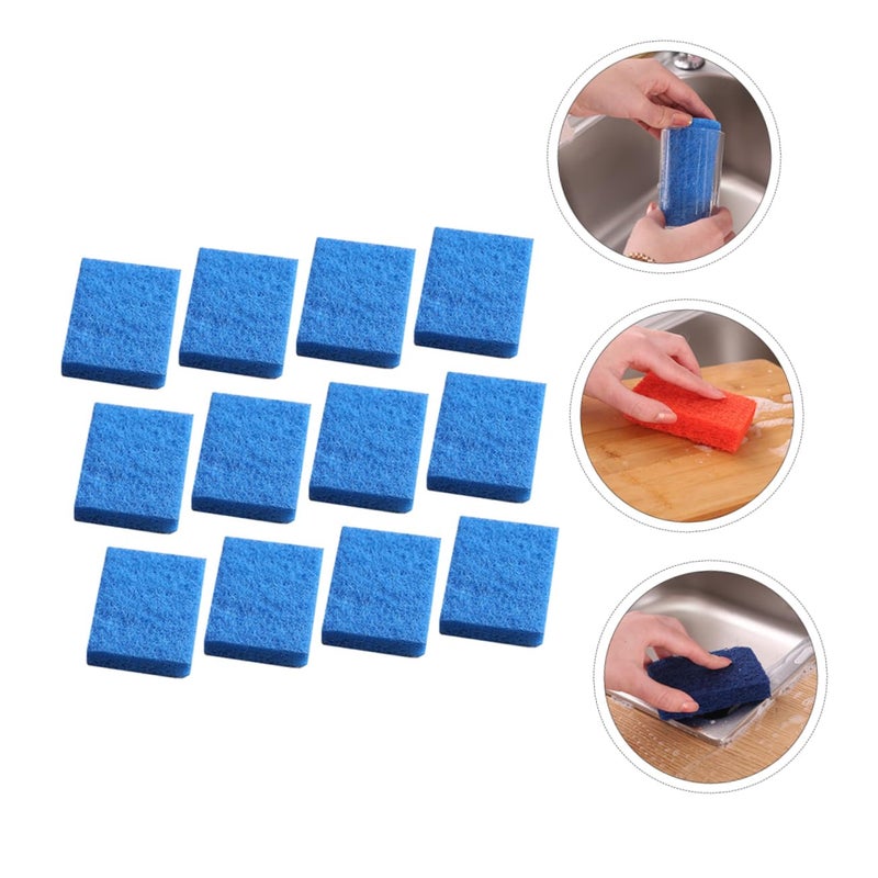 12 Pack Thickened Double Sided Kitchen Sponges Non Scratch Scrubber for Cookware Furniture - Image 5