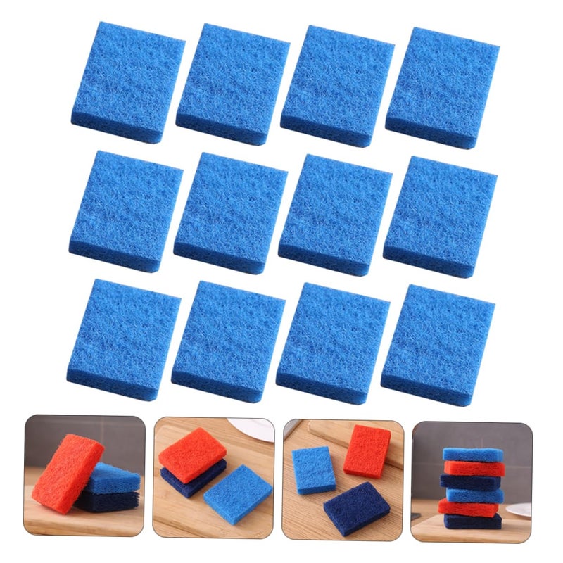 12 Pack Thickened Double Sided Kitchen Sponges Non Scratch Scrubber for Cookware Furniture - Image 3