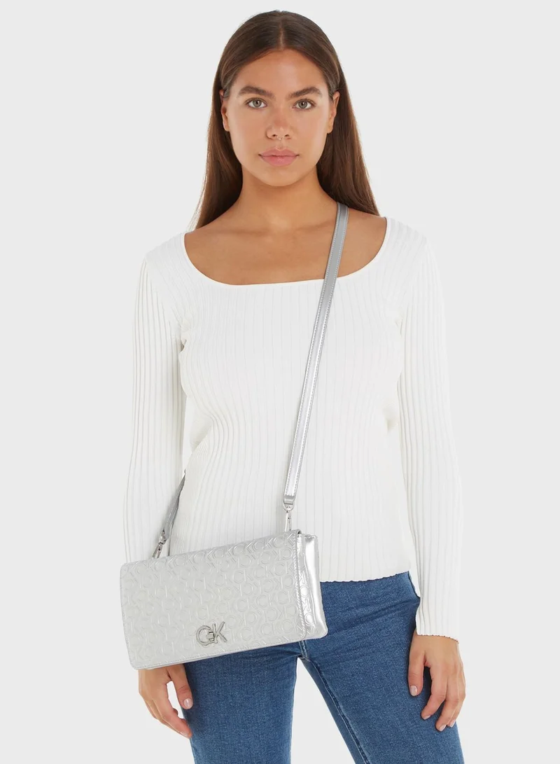 CALVIN KLEIN Re-Lock Double Crossbody