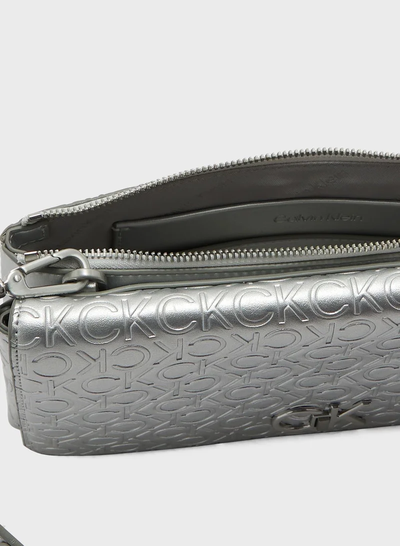 CALVIN KLEIN Re-Lock Double Crossbody