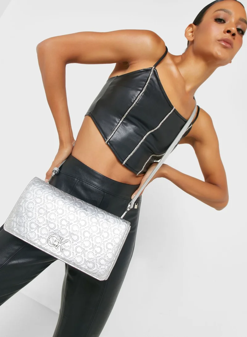 CALVIN KLEIN Re-Lock Double Crossbody