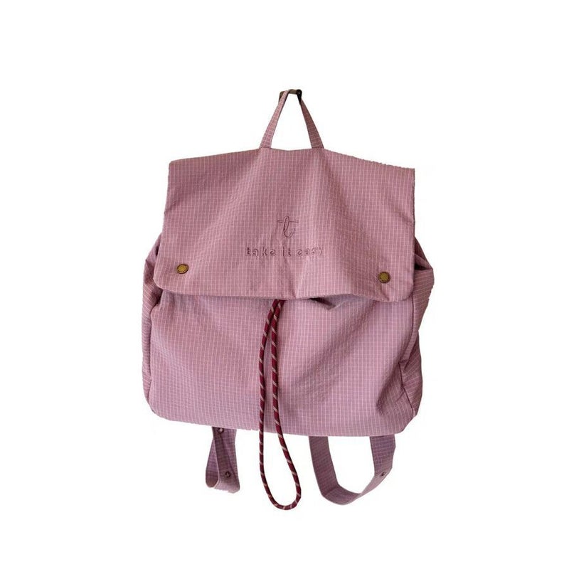 Lightweight Korean Style Large Capacity Travel Backpack with Flap, Waterproof - Image 1