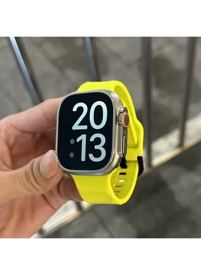 Watch Band Compatible for Apple Watch Series Band 38mm 40mm 41mm 42mm women, Genuine Leather Double Tour Designed Slim Replacement Strap for iWatch Series10 9 8 7 6 SE - Image 1